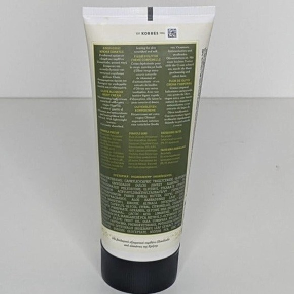 Korres Pure Greek Olive Body Cream Olive Blossom 6.76 fl oz Unsealed - Picture 2 of 5